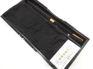 未使用品　正絹　喪服用　手組帯締め・帯揚げセット